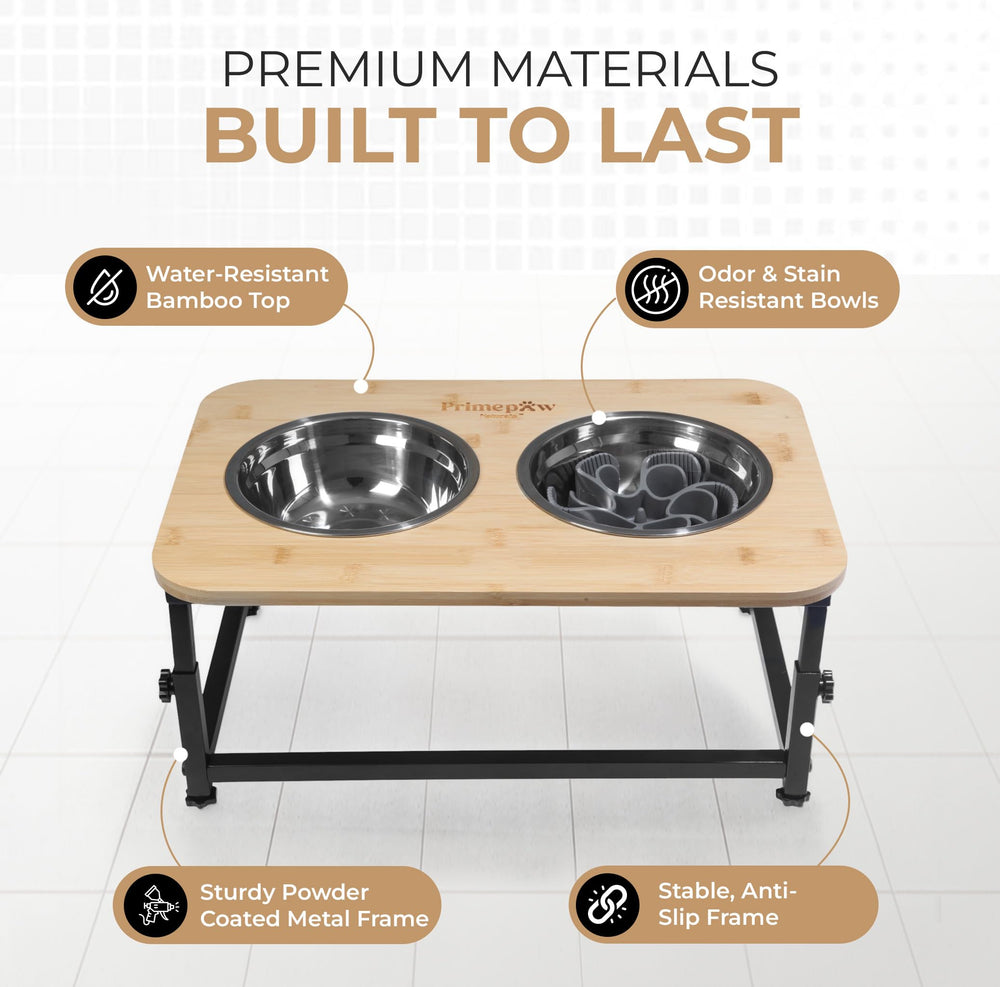 Powder-coated metal frame delivers sturdy support.