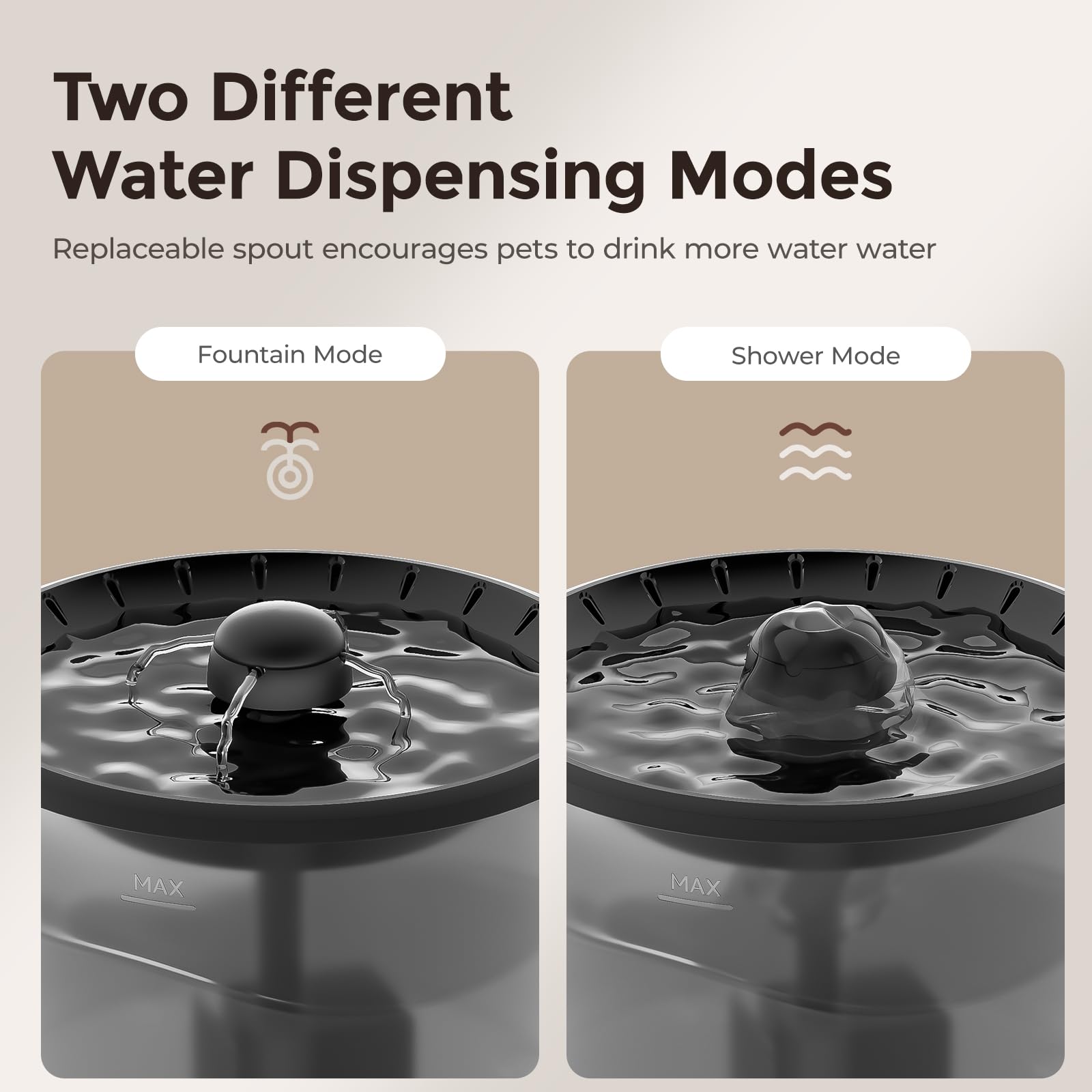IMIPAW app-controlled feeder interface for multi-device control.