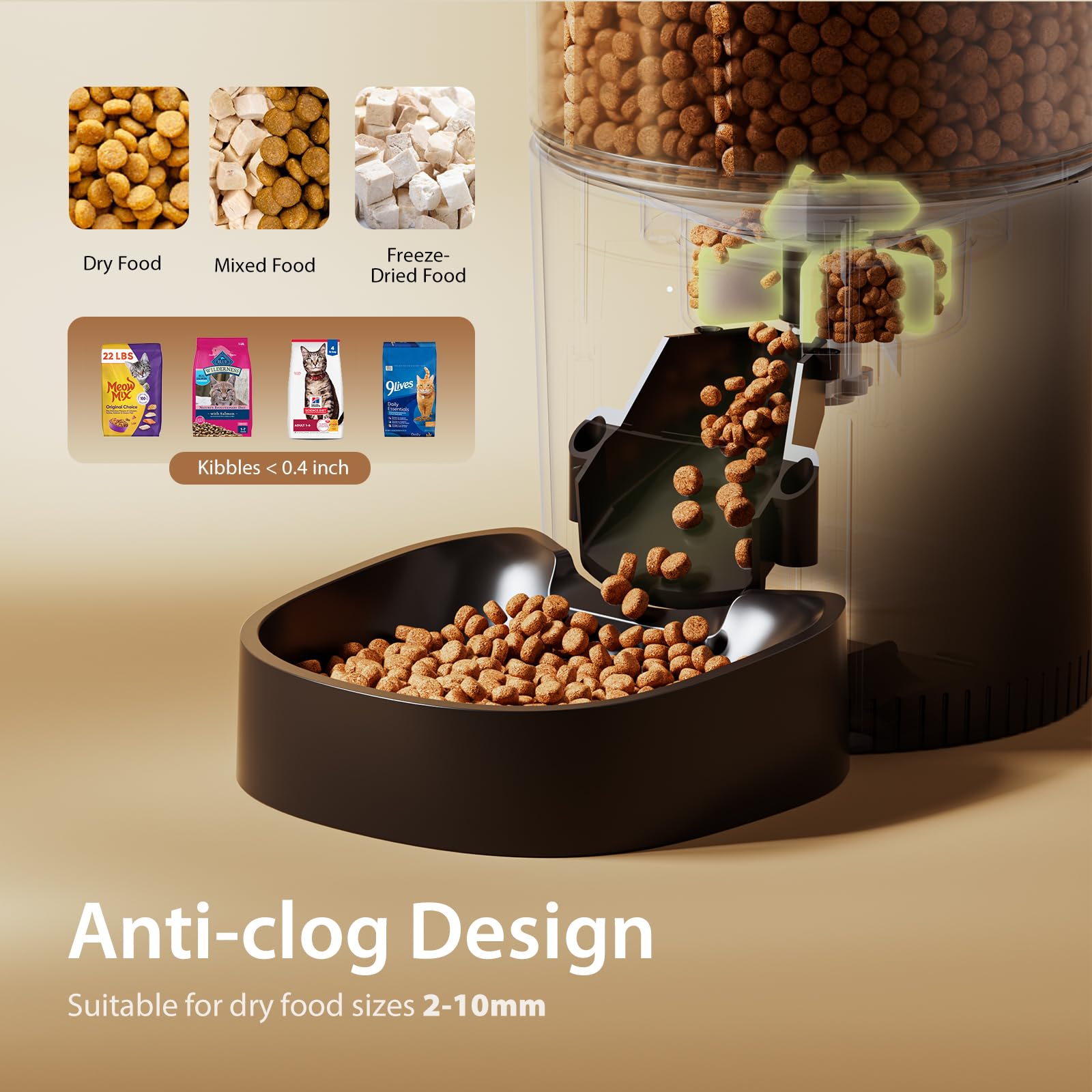 IMIPAW 3L storage keeps pet food fresh for days.