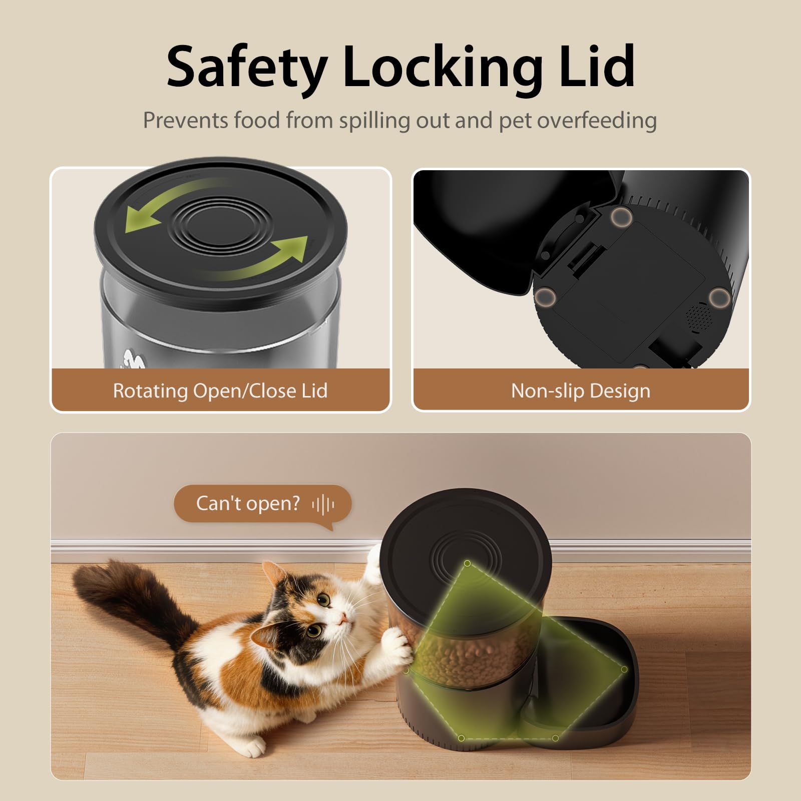 IMIPAW dual power supply ensures uninterrupted feeding during outages.