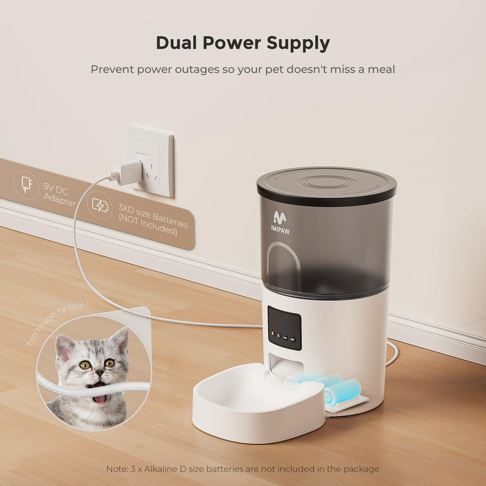 IMIPAW cat fountain mode attracting pets to drink more water.