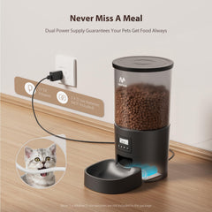 IMIPAW large food storage bucket keeps kibble fresh for days