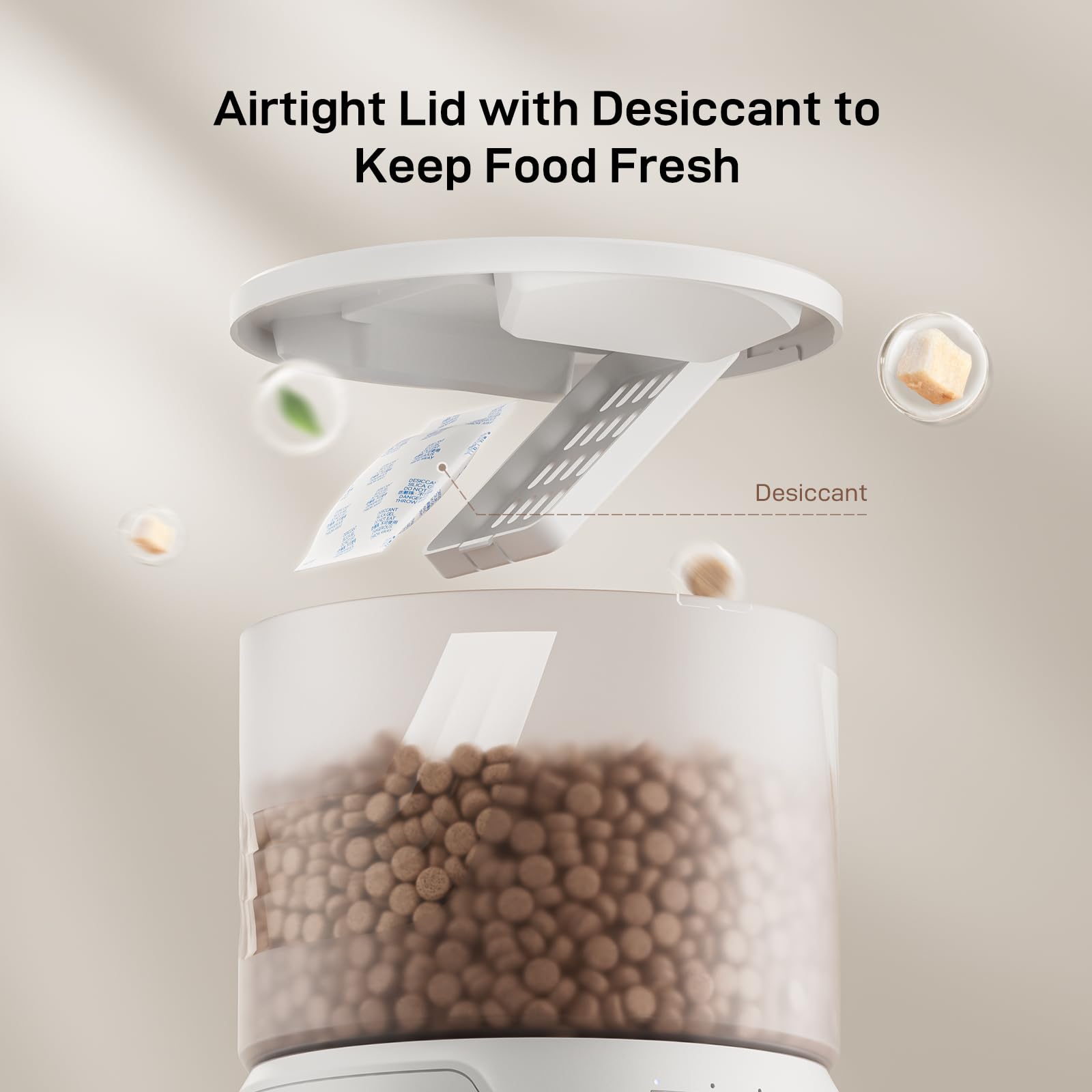 IMIPAW PET feeder desiccant pack keeps dry food fresh