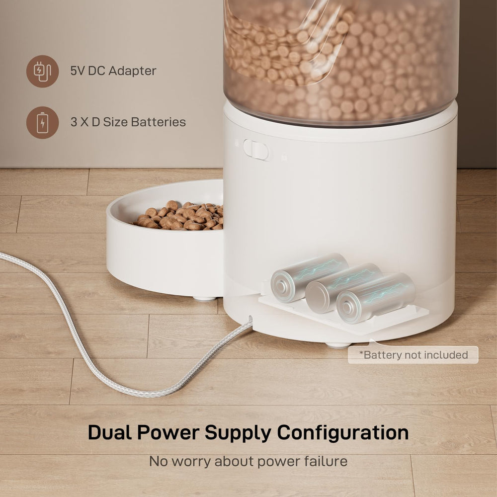 IMIPAW PET feeder dispensing dry food for controlled portions