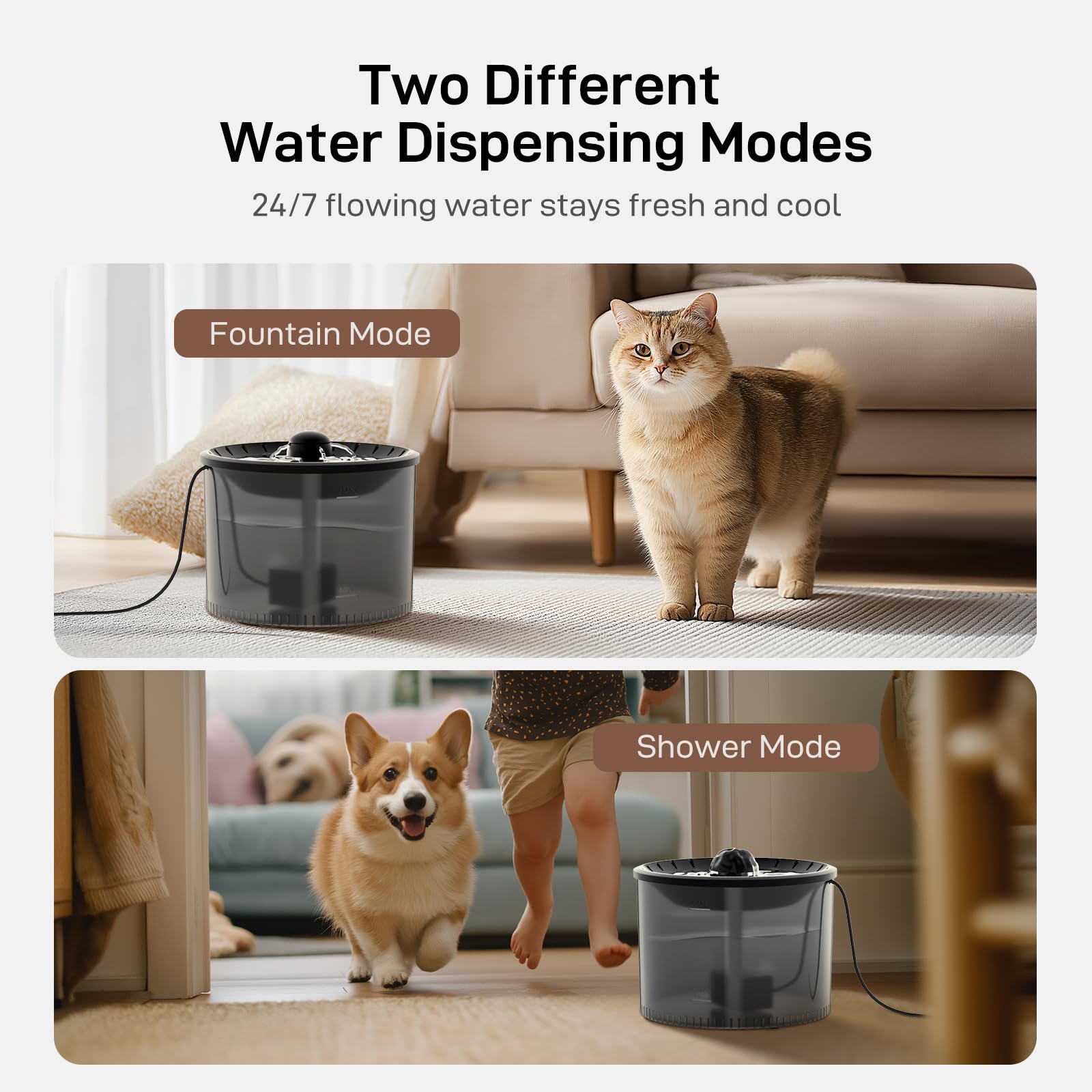 IMIPAW PET water filter cotton and four-layer filtration.