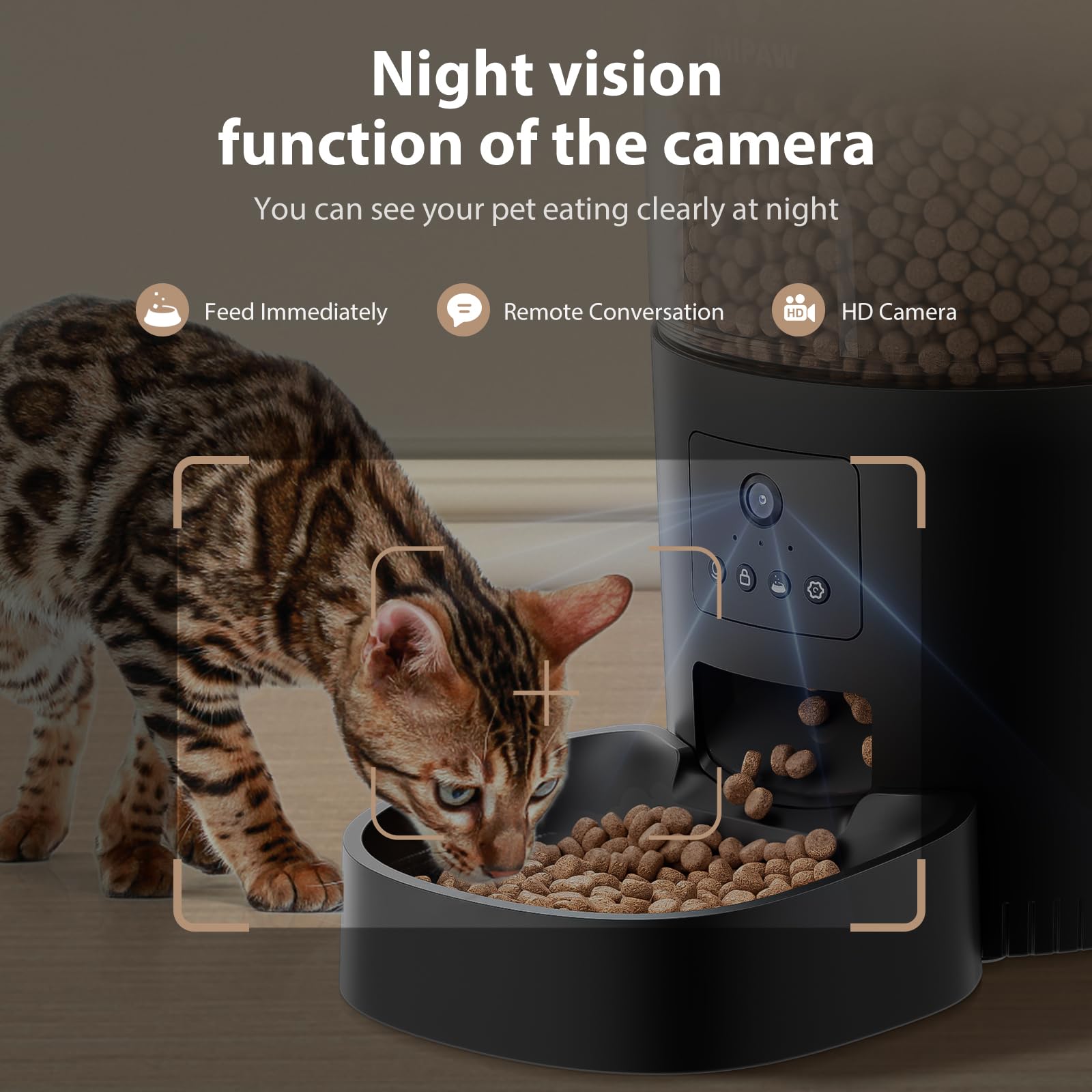 IMIPAW safe food-grade materials with easy-clean design.