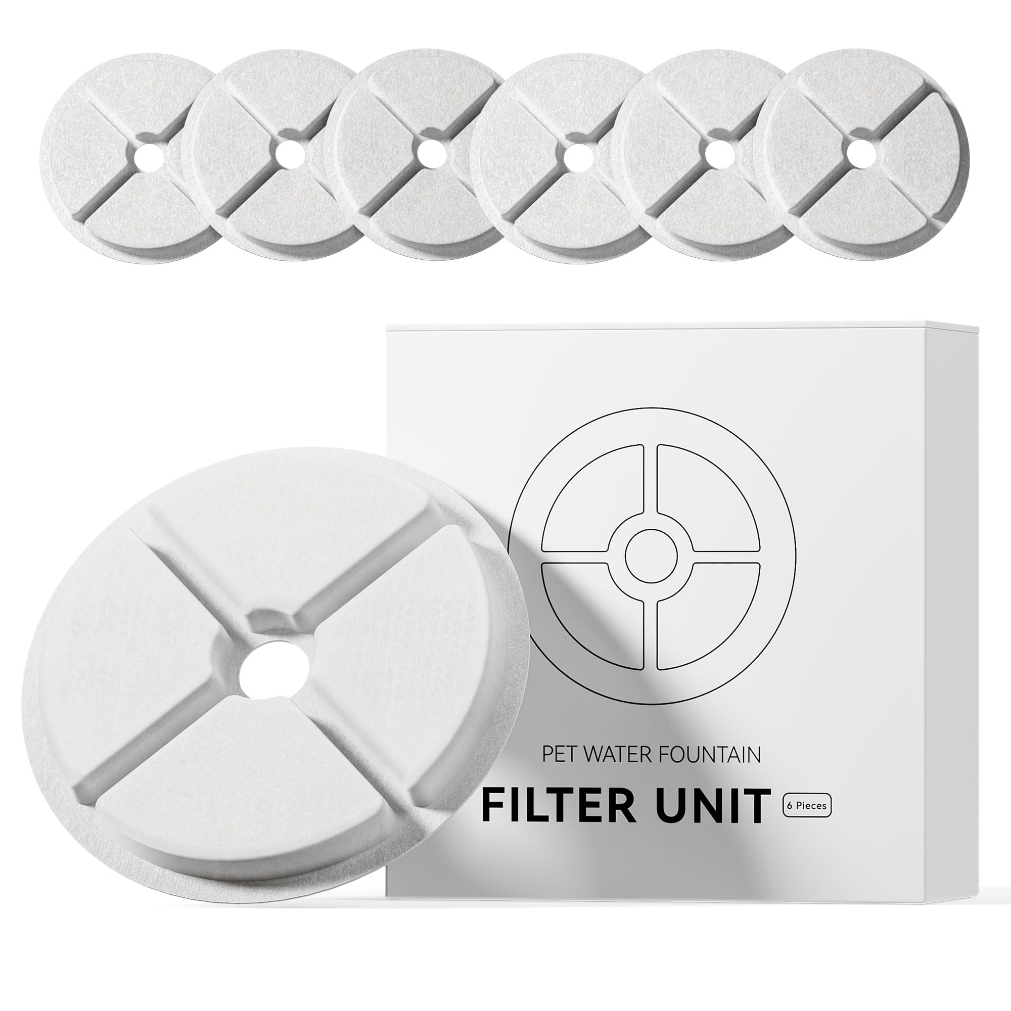 IMIPAW W03 replacement cartridge six-pack for clean water.