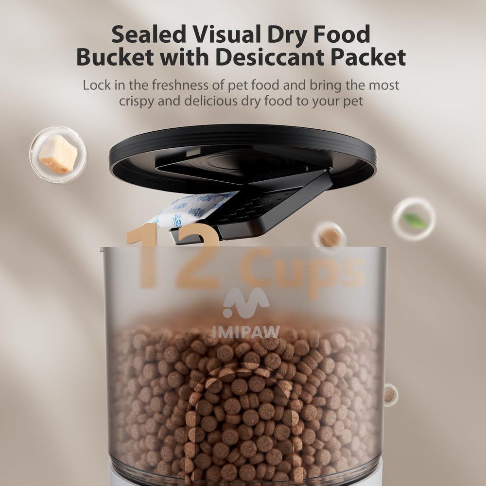 IMIPAW fountain offers two drinking modes to attract pets