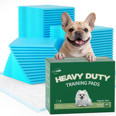 IMMCUTE 22x23 heavy-duty puppy pee pad pack for easy training.