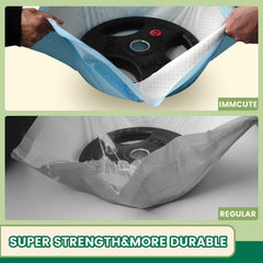 IMMCUTE seven-layer pads with flash-dry technology to reduce moisture and odor