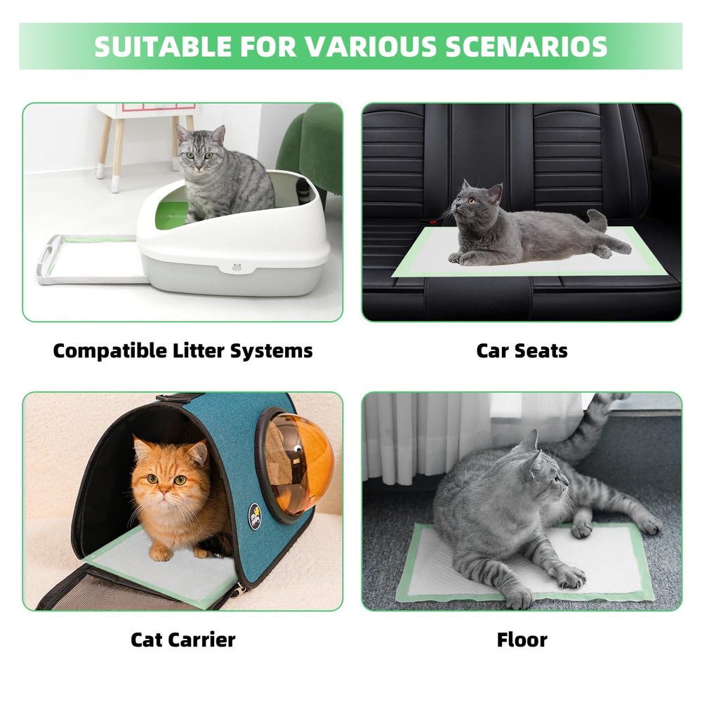 IMMCUTE cat pads lemon scented disposable refills for economical maintenance