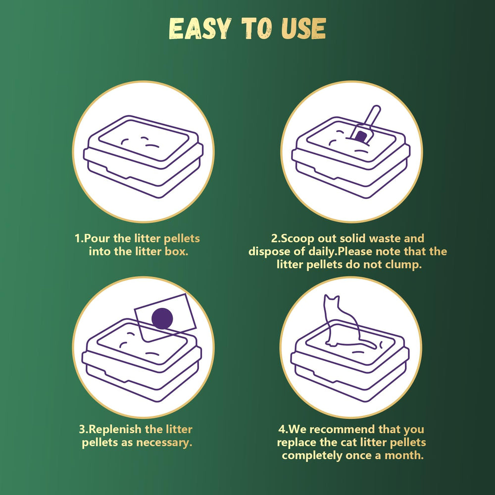 IMMCUTE easy waste sifting aids quick daily cleanup.