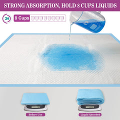 IMMCUTE large-dog-pee-pad-thick-absorbent-6-layer: thicker design for better absorption.