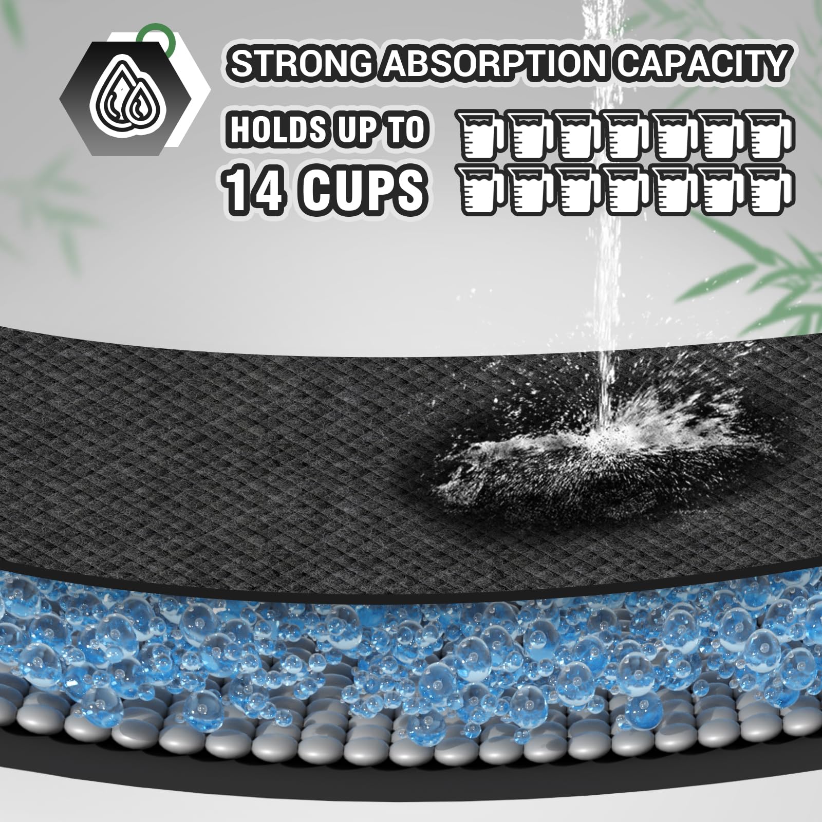 IMMCUTE pad-with-adhesive-tape-four-corners locks onto floors and prevents sliding.