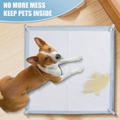 IMMCUTE food-grade silicone pad holder stays odorless and safe for paws.