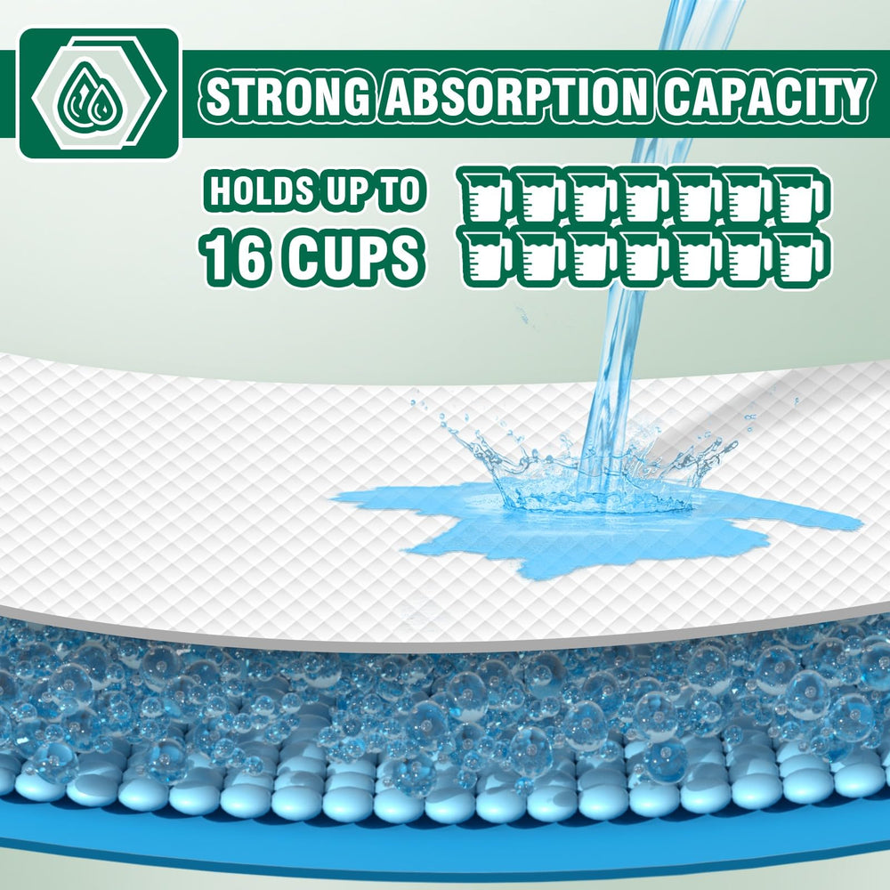 IMMCUTE quick-dry pad demonstrates fast moisture locking to keep floors cleaner.