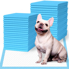IMMCUTE Puppy Pee Pads 22x23 pack view showing full pad layout for floor protection