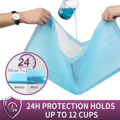 IMMCUTE thick six-layer design helps manage messes with confidence for multi-pet households.