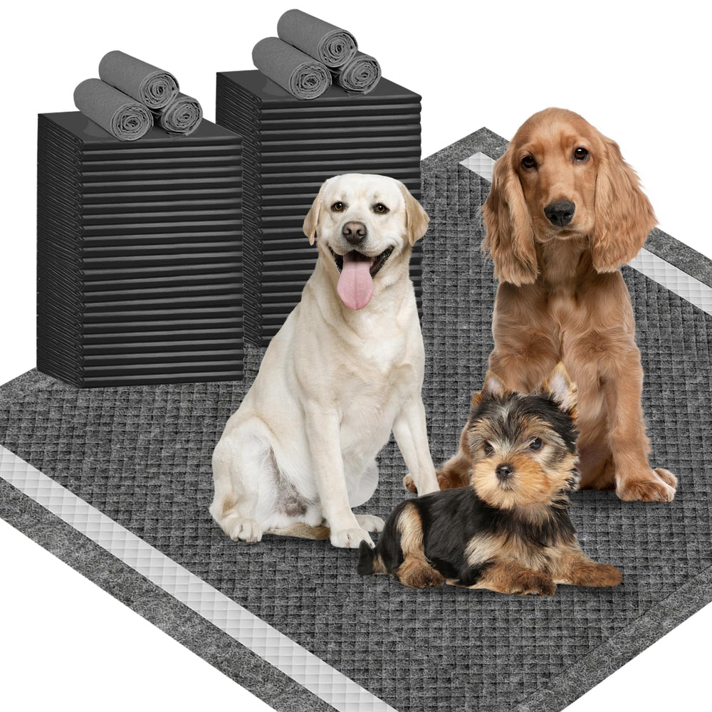 IMMCUTE dog-training-pad-36x36-charcoal-odor-control keeps floors clean and odors in check.