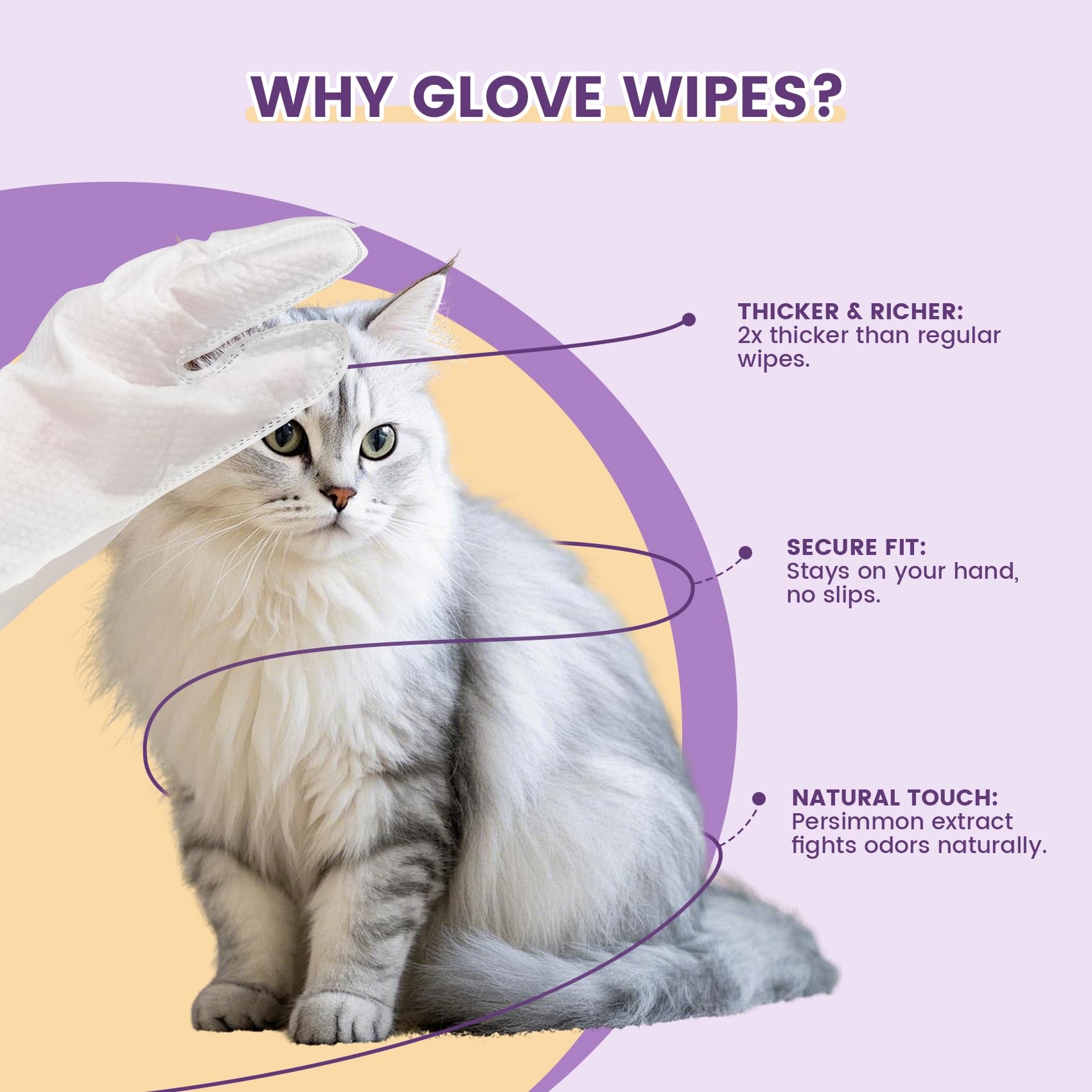 IMMHABI lavender wipe keeps the hind area clean and fresh.