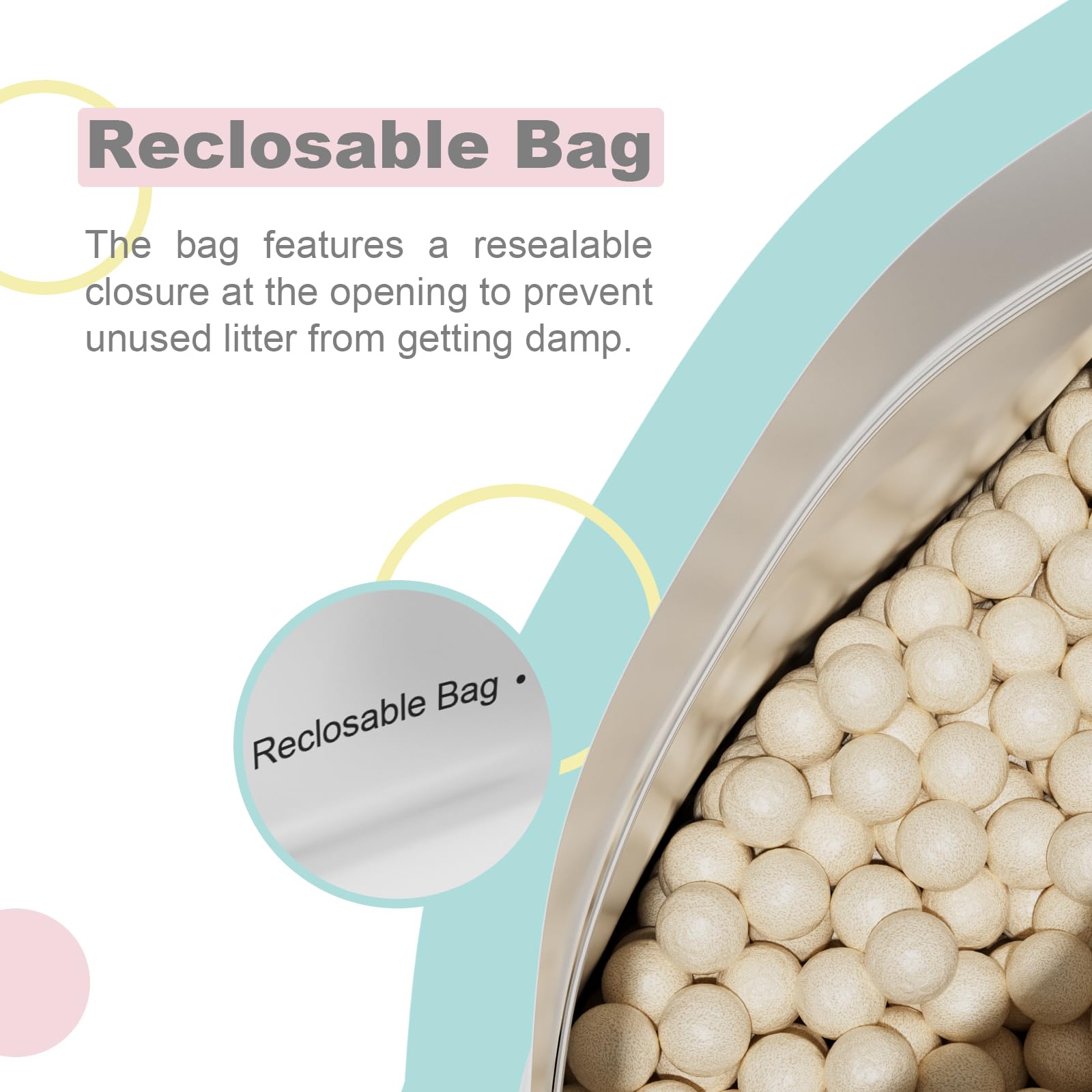 IMMHABI litter odor-control for a fresher home.