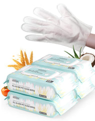 IMMHABI Pet Glove Wipes 100-pack front view for quick post-walk touch-ups.