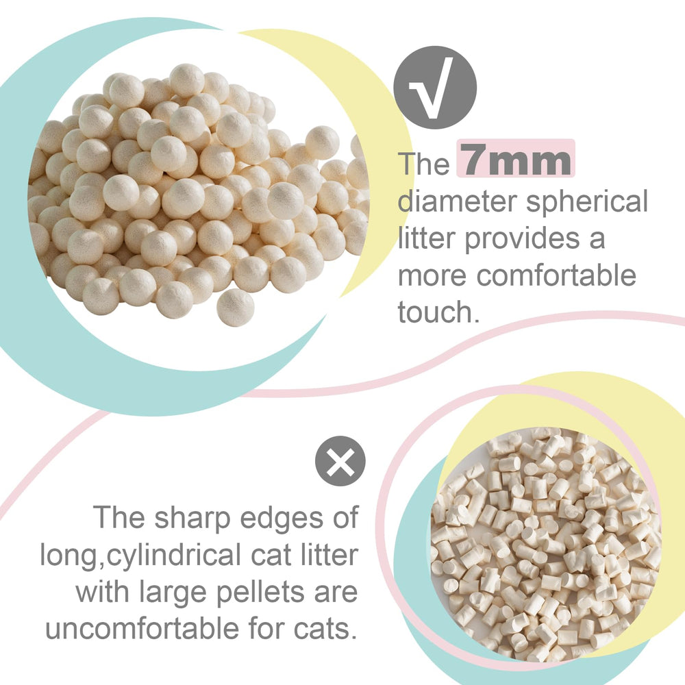 IMMHABI resealable packaging keeps litter fresh and dry in between uses