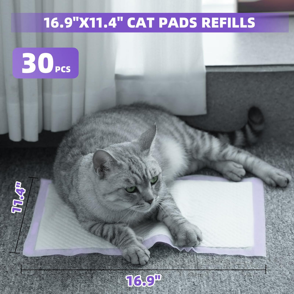 IMMCUTE cat pads 6-layer design highlights absorbency.