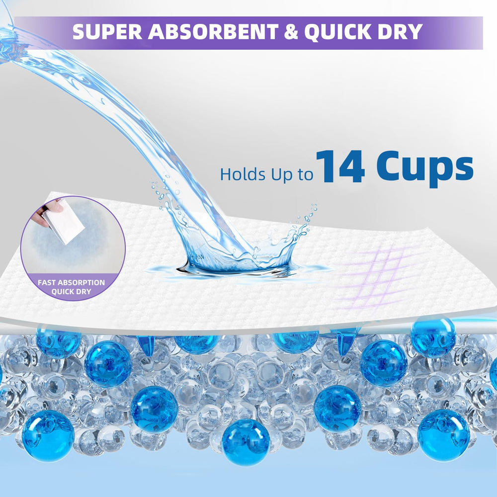 IMMCUTE disposable litter pads offer easy cleanup.