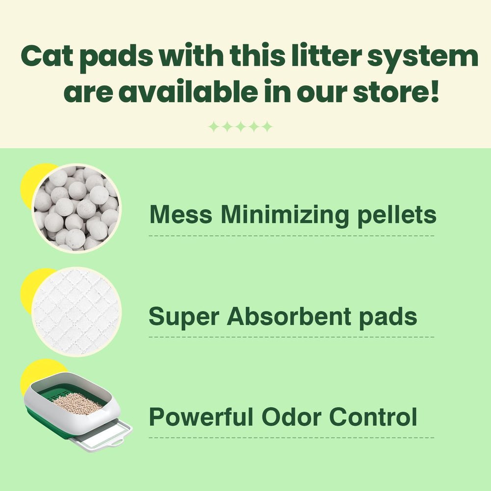 IMMCUTE compatible with multiple layered litter systems for easy setup.