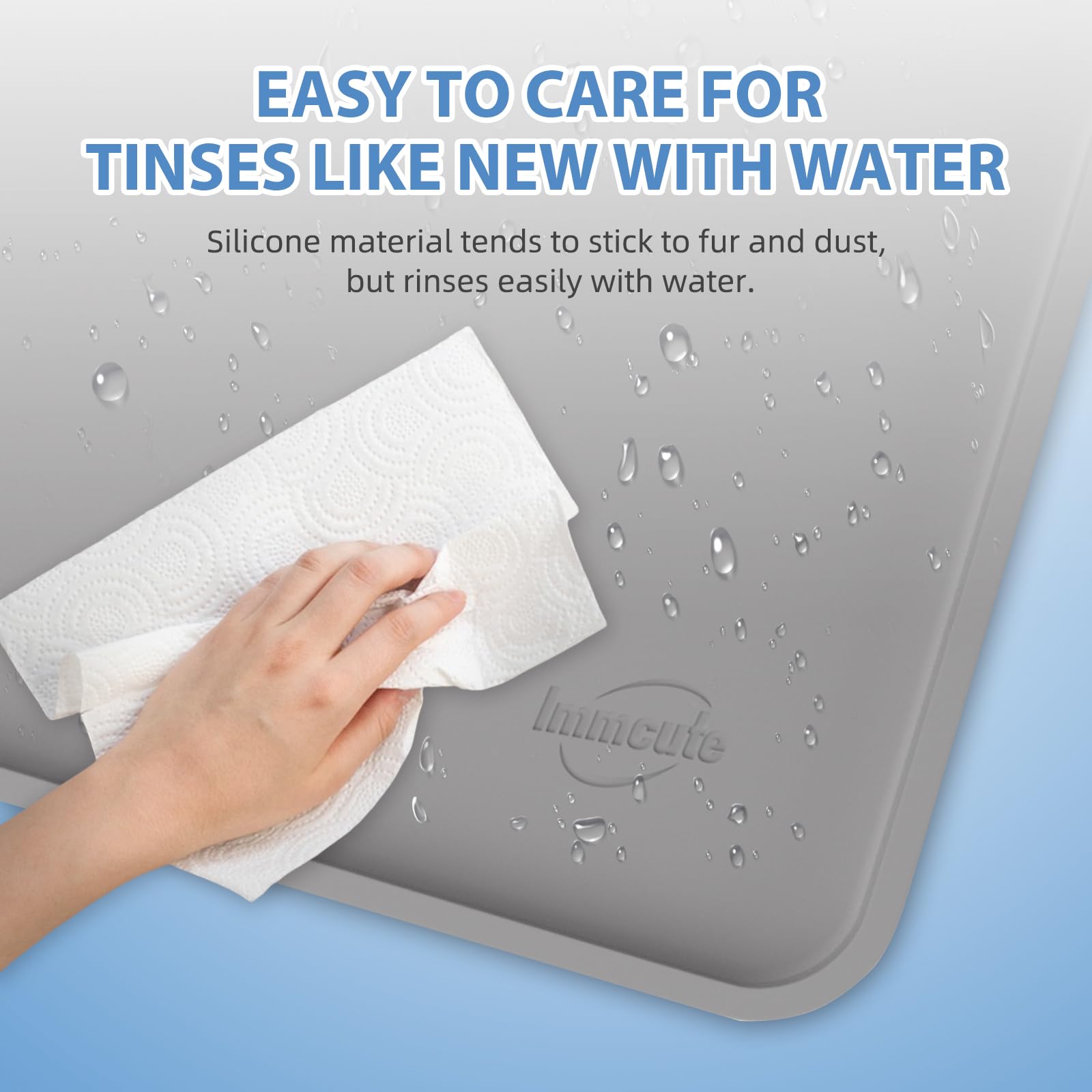 IMMCUTE pee pad holder keeps training areas organized with a dedicated potty space.