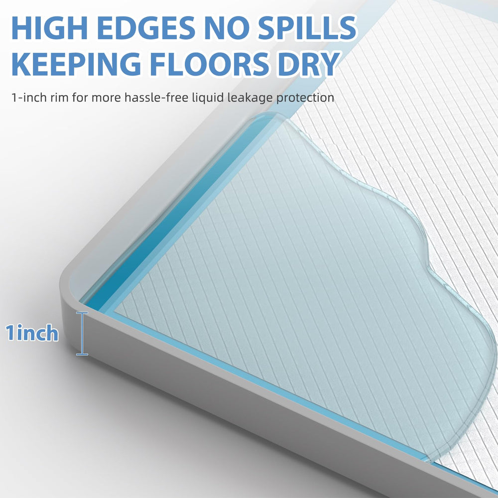 IMMCUTE pee pad holder easy-clean design supports quick rinse after use.