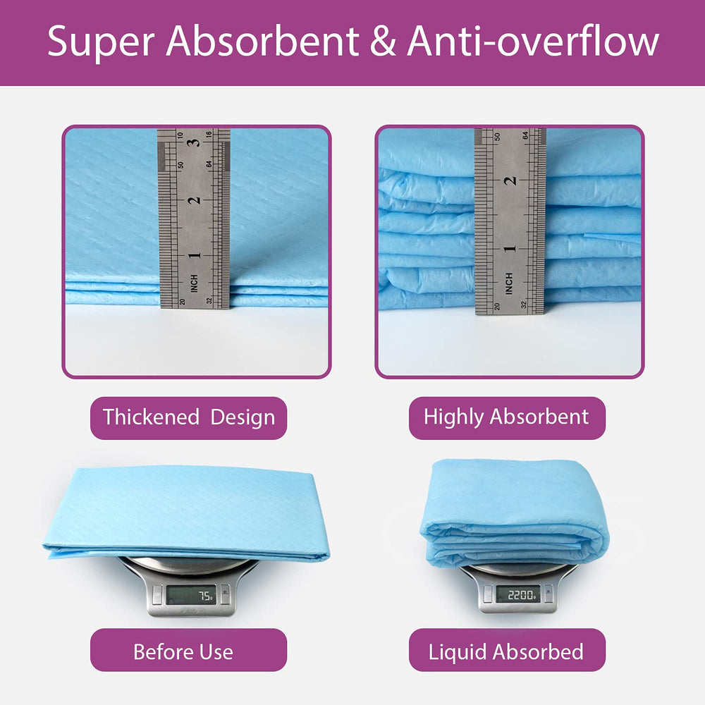 IMMCUTE XL dog pee pad leak-proof back guards against spills on floors.