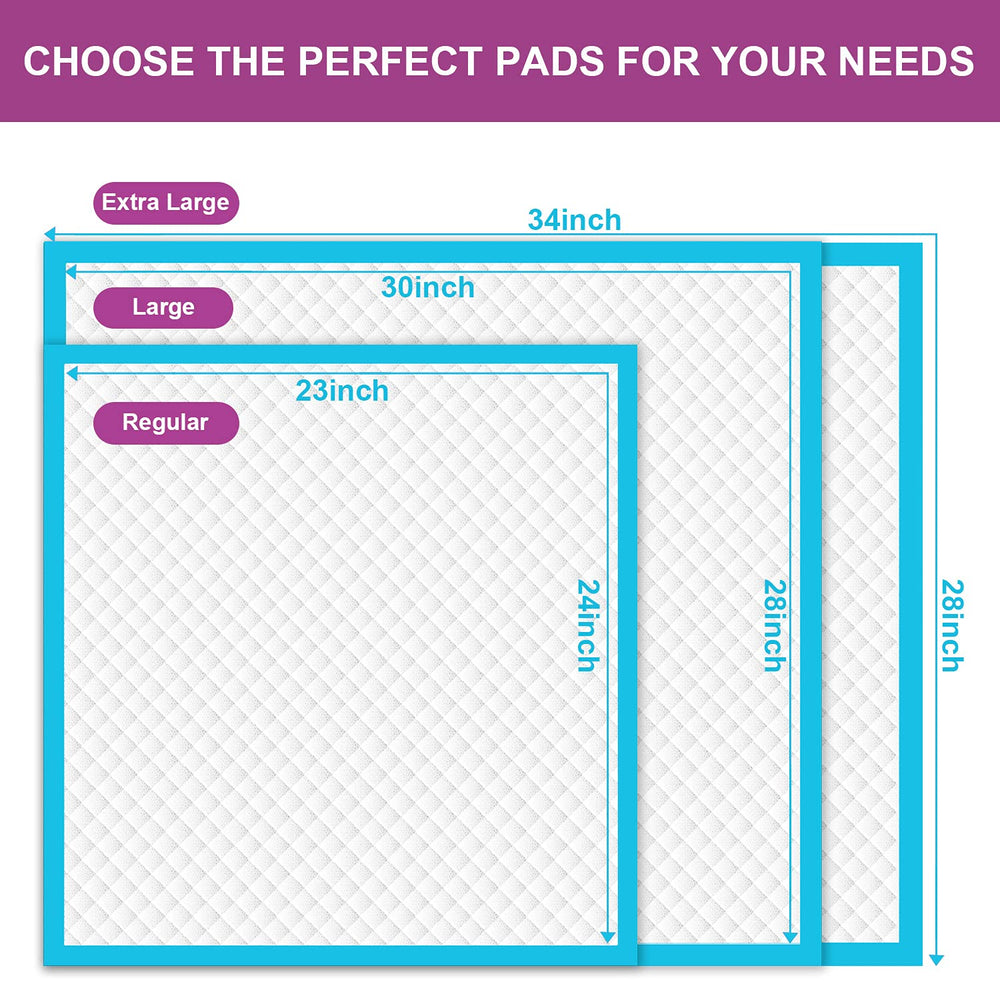 IMMCUTE XL dog pee pad suitable for cats, rabbits, and other small pets.