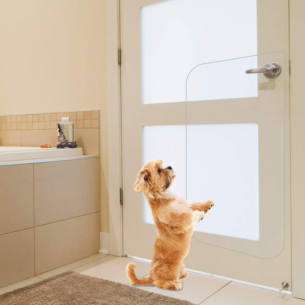 In hand durable vinyl protector guarding furniture from pet claws