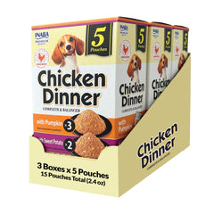 INABA Chicken Dinner soft pâté pouch with real chicken for tasty meals
