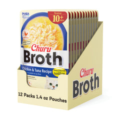INABA Churu Broth Senior 10+ pouch topper adds moisture and flavor to meals