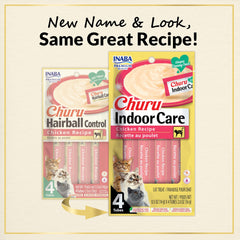 INABA Churu chicken indoor-care packaging shown for easy serving.