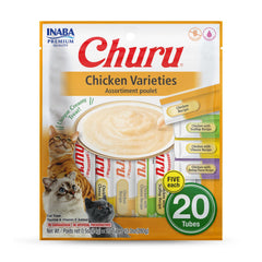 INABA Churu chicken tube hand-fed for bonding and hydration