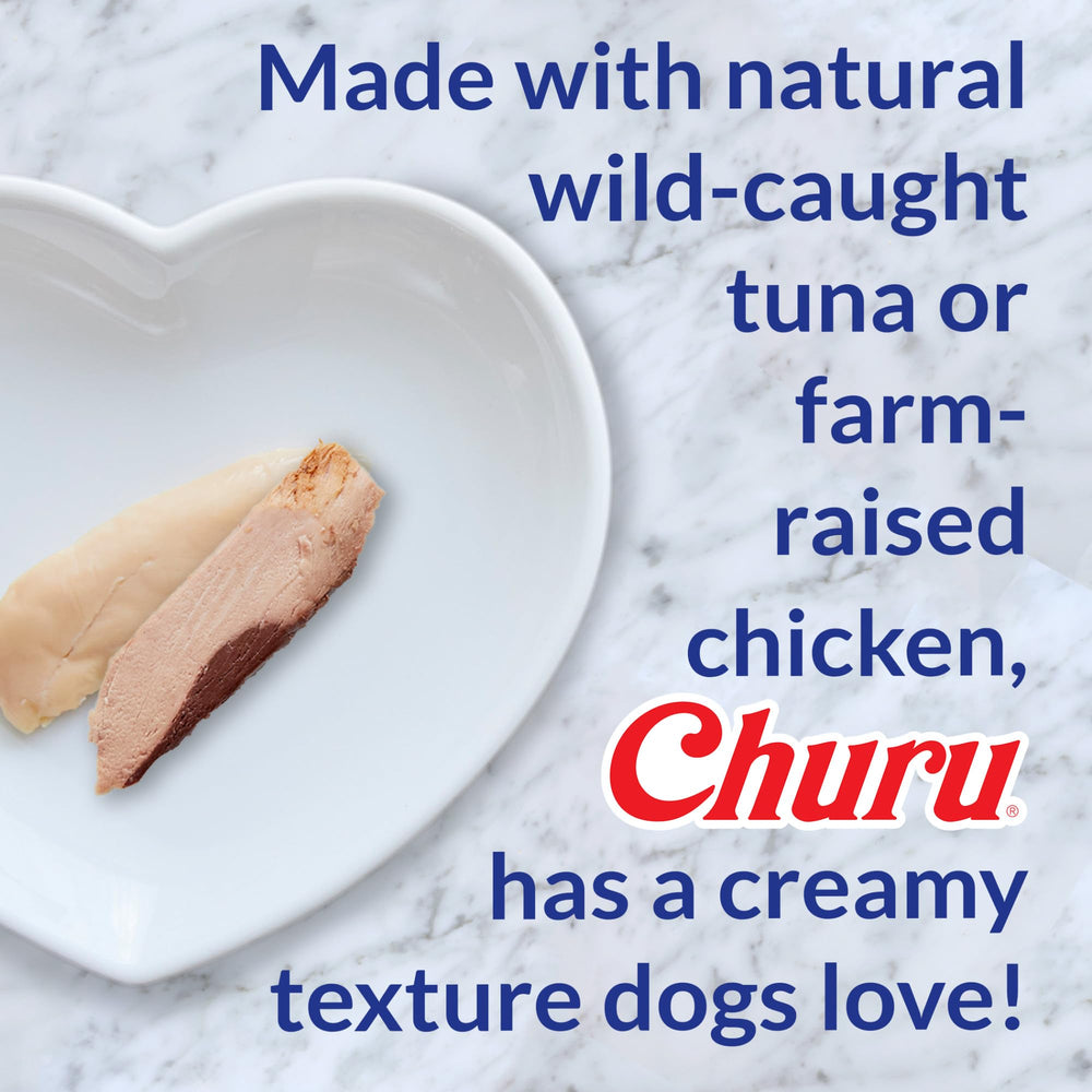 INABA Churu can disguise medications for picky dogs.