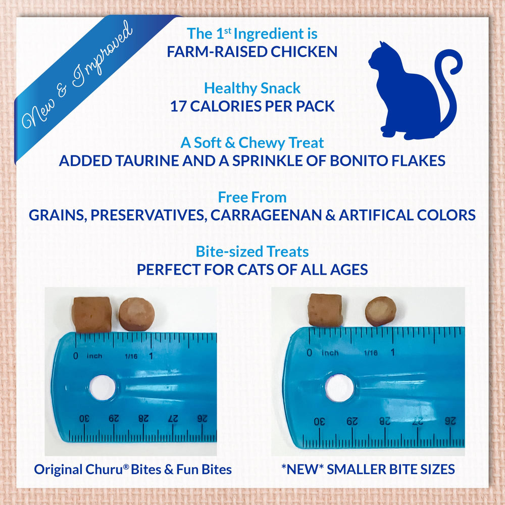 INABA Churu Fun Bites 69% moisture content supports hydration