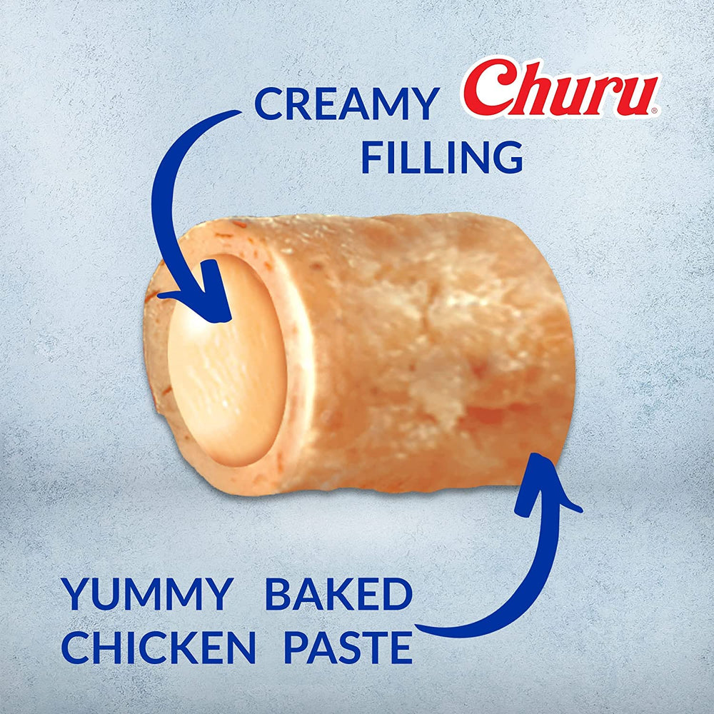 INABA Churu Fun Bites high-moisture formula supports hydration during treat time.