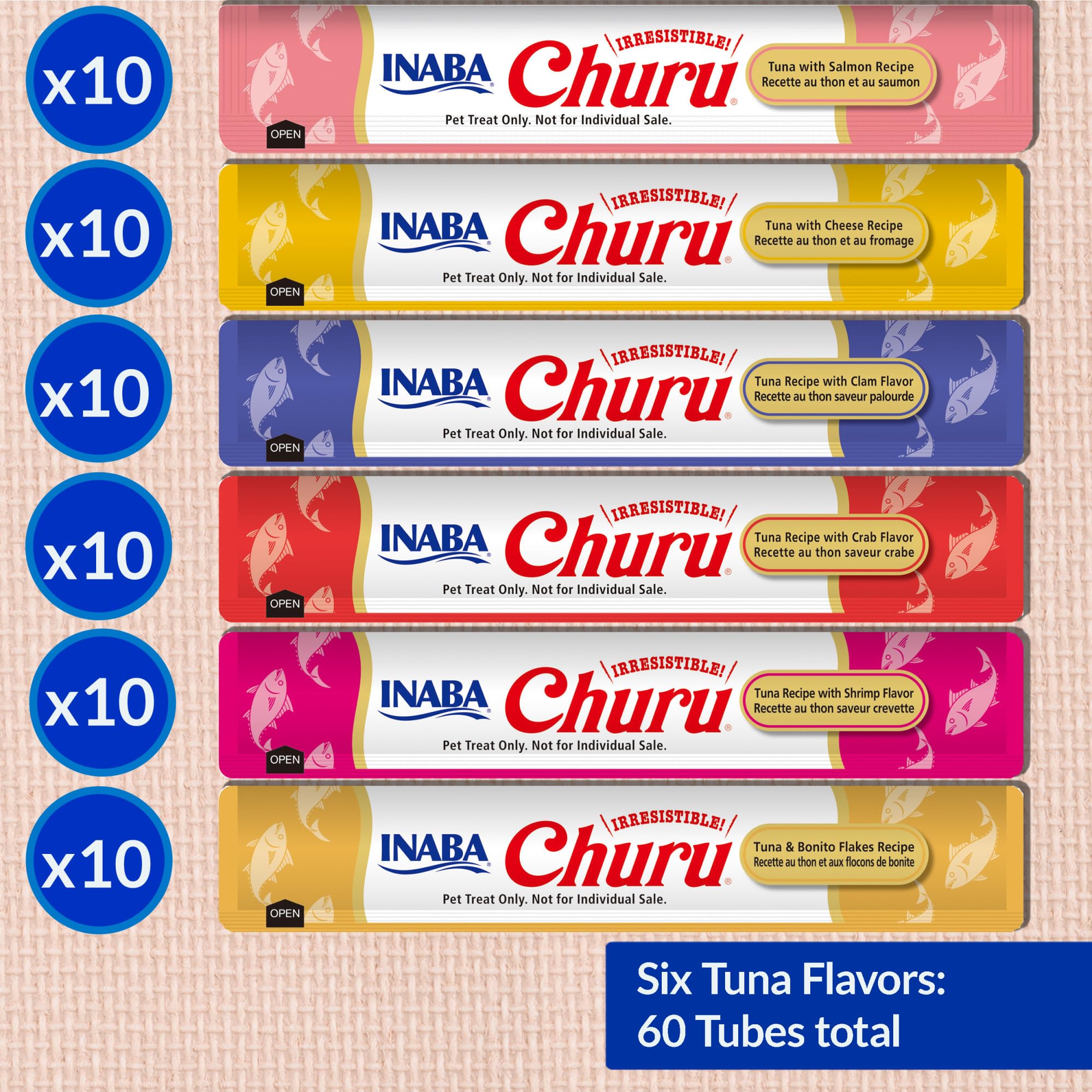 INABA Churu green tea extract ingredient for natural antioxidants