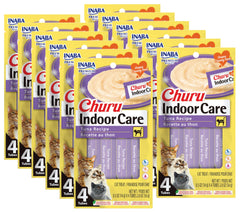 INABA Churu hairball-control creamy puree texture supports digestion and hydration