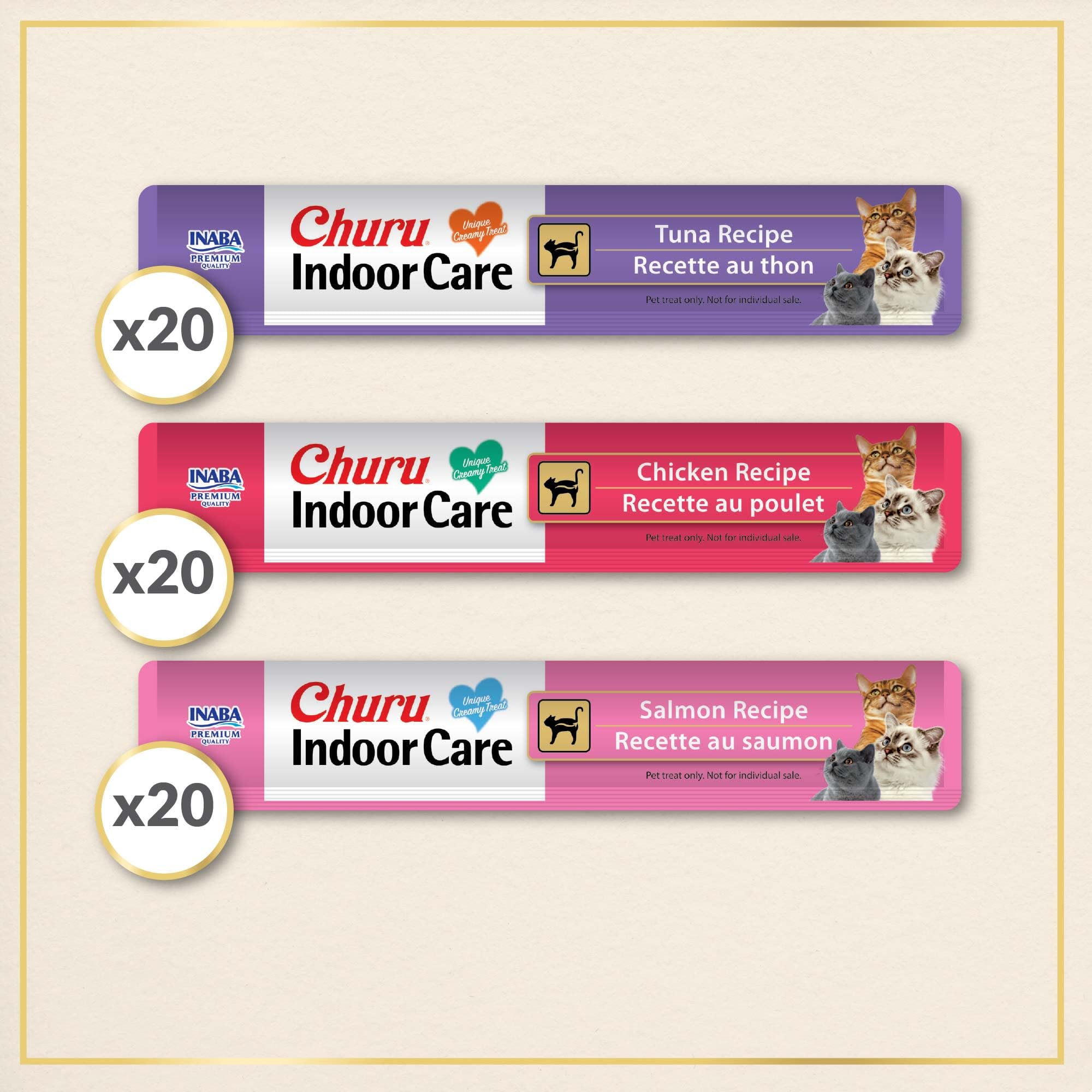 INABA Churu Indoor Care grain-free formula without artificial colors