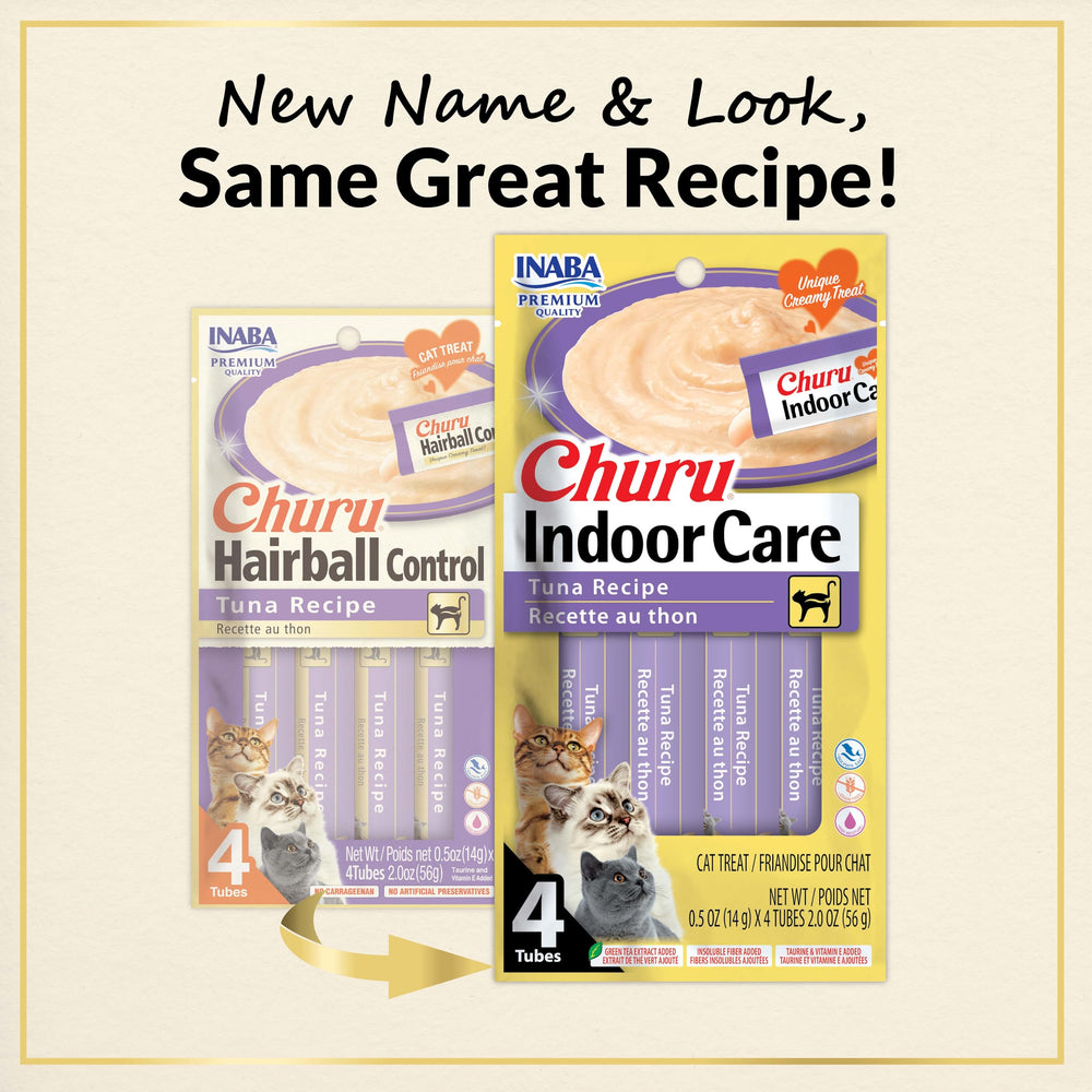 INABA Churu indoor-care hydration with 88% moisture for a tasty treat