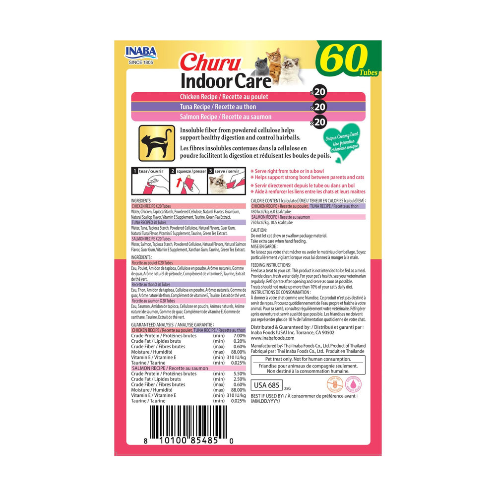 INABA Churu Indoor Care as a topper or medication disguiser