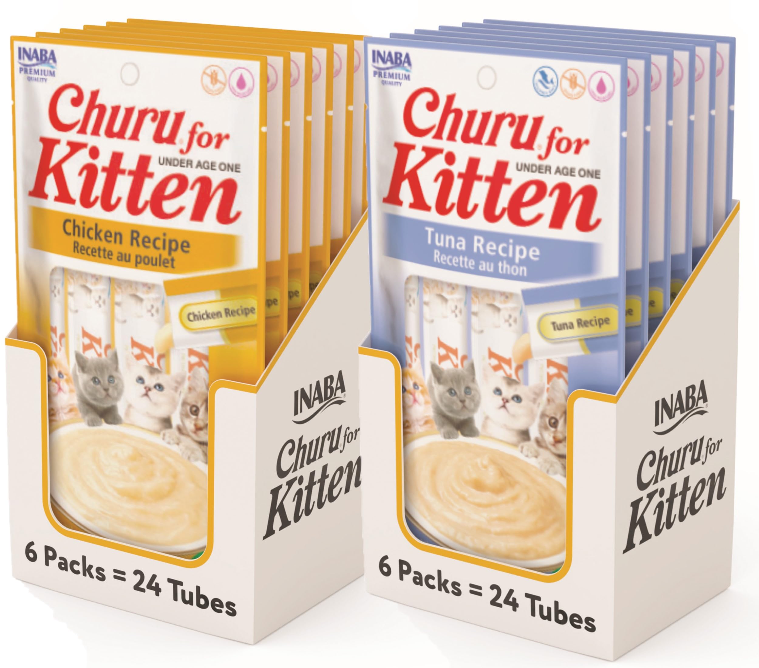 INABA Churu tuna tube for kittens, promotes bonding and hydration