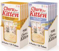 INABA Churu tuna tube for kittens, promotes bonding and hydration