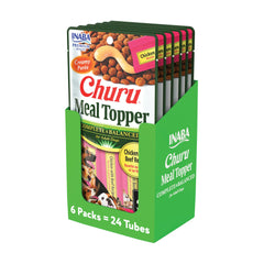 INABA Churu creamy-tube topper showing creamy texture for hydration and flavor